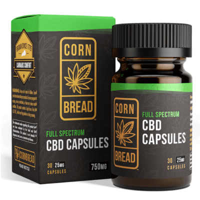 Cornbread Hemp Full-Spectrum CBD Capsules